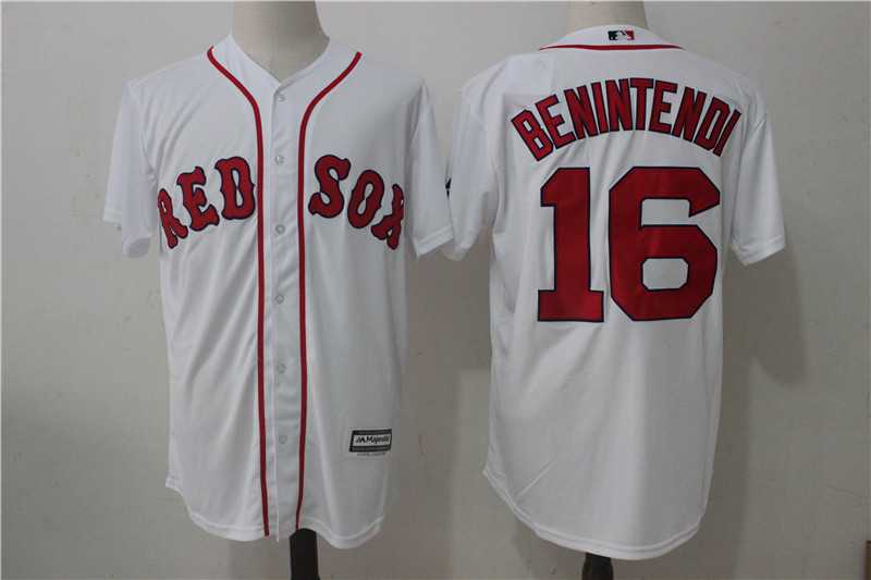 Boston Red Sox #16 Andrew Benintendi White New Cool Base Jersey,We sell and wholesale Boston Red Sox #16 Andrew Benintendi White New Cool Base Jersey on line form chian!